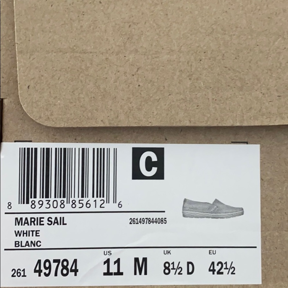 Clarke’s Marie Sail leather slip on